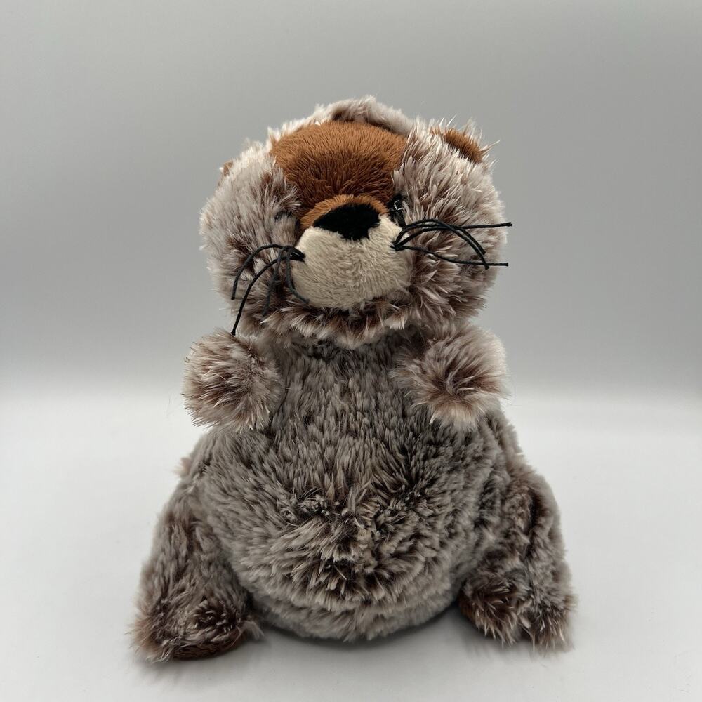 Ganz Webkinz Groundhog Plush HM179 Brown Woodland Animal Stuffed No Code Retired
